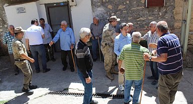 Kemaliye Kaymakamı Arıkan, Yıldızlı köyünü ziyaret etti
