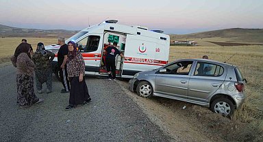 Kırıkkale'de otomobil takla attı: 4 yaralı