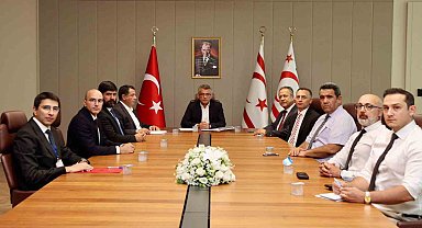 KKTC Cumhurbaşkanı Erhürman, Türkiye'den gelen Deniz Kazaları İnceleme heyetini kabul etti