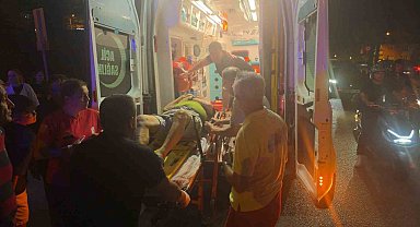 Kontrolden çıkan otomobil takla attı: 1 yaralı