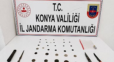 Konya'da tarihi eser operasyonu