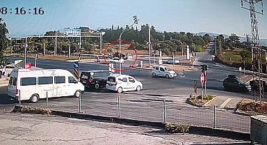 Manavgat'ta feci kaza kamerada: 1 yaralı