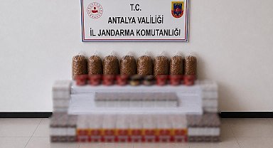 Manavgat'ta kaçak tütün operasyonu: 30 bin dolu makaron ele geçirildi