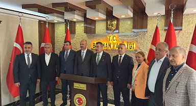 Milli Eğitim Bakanı Tekin'den Batman Valiliğine ziyaret