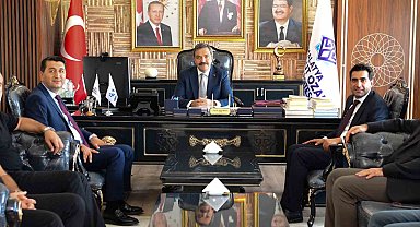 MTSO Başkan Adayı Boyraz'dan Turgut Özal Üniversitesi'ne ziyaret
