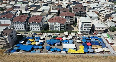 Osmangazi'de modern bir pazar alanı daha hizmete girdi