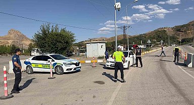 Palu Emniyet Müdürlüğü'nden huzur ve güven uygulaması