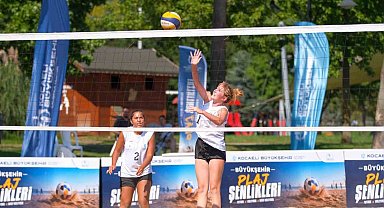 Plaj Şenlikleri'nde 539 sporcu kıyasıya yarıştı