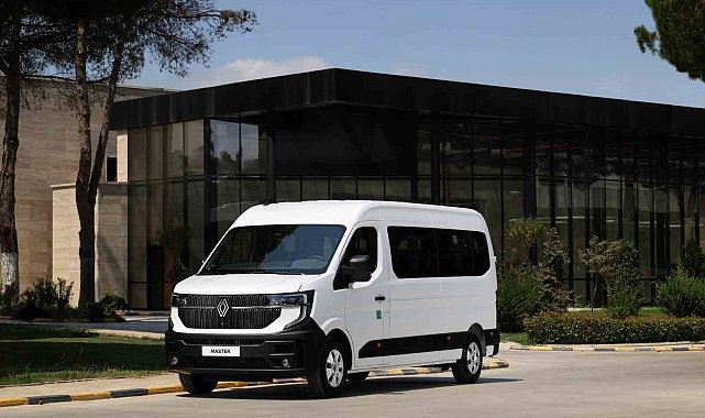 Renault Master, yenilenen minibüs ve açık kasa kamyonet modellerini kullanıcılara sundu