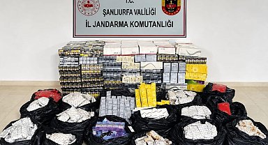 Şanlıurfa'da 2 milyon liralık kaçakçılık operasyonu