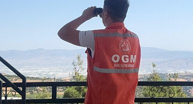 Sarıgöl'ün "duman gözcüleri" 724 nöbette