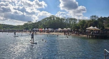 Sinop'ta Riyale Hüseyin Paşa anısına kulaç attılar