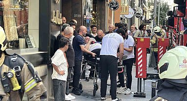 Şişli'de binada yangın paniği: Birinci kattan atlayan kişi yaralandı