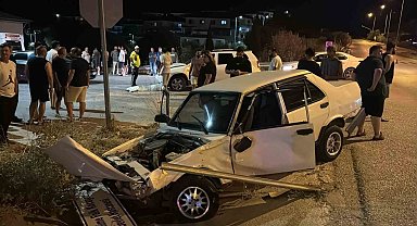 Söke'de trafik kazası: 2 yaralı