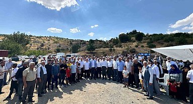 Teşikan Yaylası'nda su tepkisi