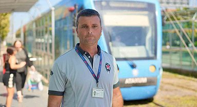 Tramvayın önüne koşan 5 yaşındaki çocuğu kurtaran güvenlik görevlisi konuştu: "Kendi kızım gözümün önüne geldi"