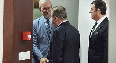 Ukrayna Büyükelçisi Celalov'dan BBP Başkanı Destici'ye ziyaret