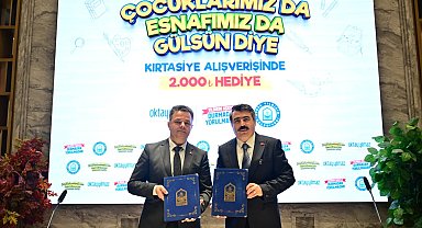 Yıldırım'da 6 bin öğrenciye kırtasiye desteği