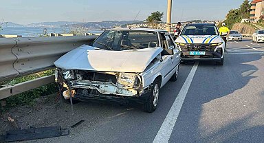 Yola fırlayan köpek kazaya neden oldu: 5 yaralı