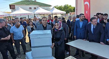 Yozgat'ta arıcılara hibe destekli kovan dağıtımı yapıldı