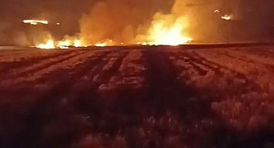 Yozgat'ta bin 500 dönüm arazi yandı