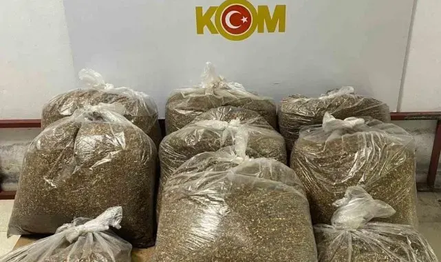Samsun'da 150 kilo kaçak tütün ele geçirildi: 2 gözaltı