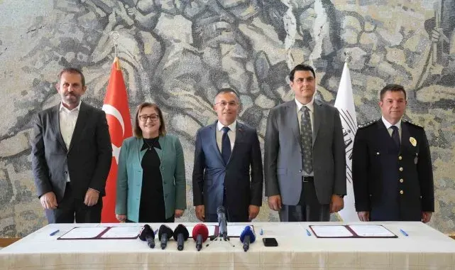 Gaziantep'te örnek protokol için imzalar atıldı