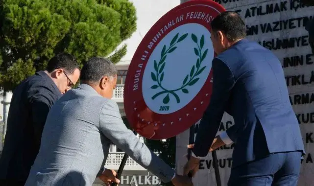 Muğla'da Muhtarlar Günü, törenle kutlandı