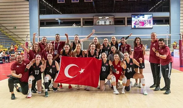 Kadın Milli Voleybol Takımı 2026 Akdeniz Oyunları'nda finale yükseldi