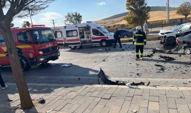 Gaziantep'te zincirleme trafik kazası: 3 yaralı