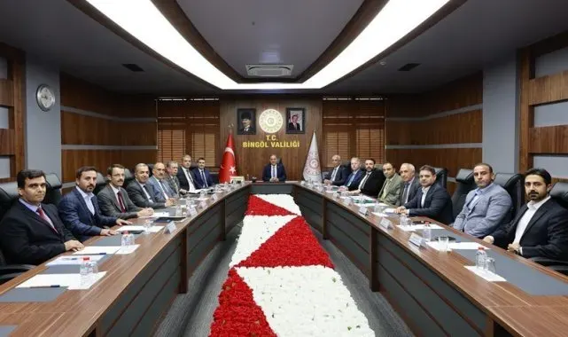 Bingöl'de İl İstihdam ve Mesleki Eğitim Kurulu Toplantısı