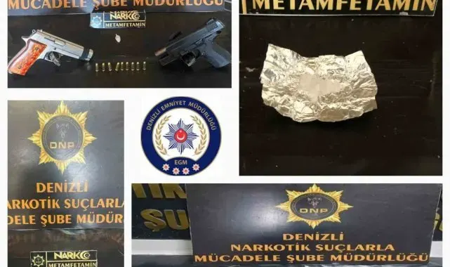Denizli'de uyuşturucu tacirlerine operasyon: 6 tutuklama