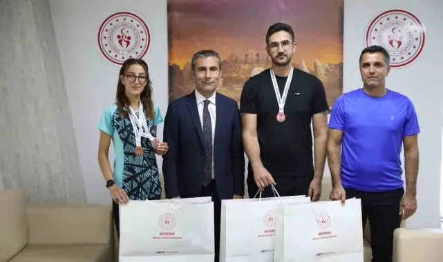 Adıyamanlı sporcular dereceyle döndü
