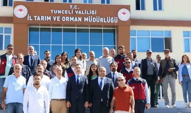 Tunceli'de, tarımsal üretim planlama bilgilendirme toplantısı