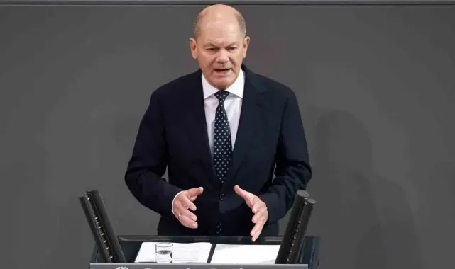 Almanya Başbakanı Scholz'den İsrail'e silah tedariki sözü