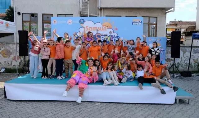 Samsun'da çocuk şenlikleri devam ediyor