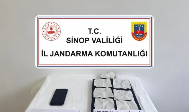Otobüste seyahat eden şahıs uyuşturucu ile yakalandı