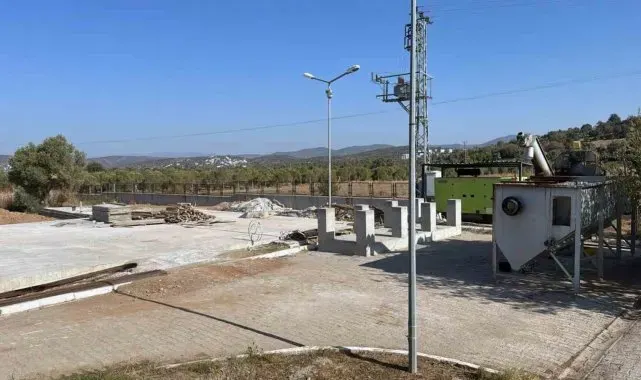 Mumcular Atıksu Arıtma Tesisinin yüzde 25'ini tamamladı