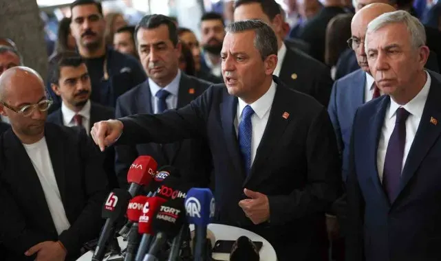 CHP Genel Başkanı Özel: "İktidar suçüstü oldu"