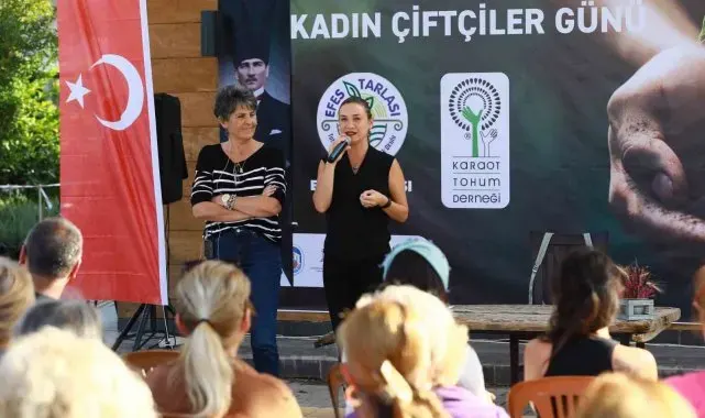 Armağan Portakal kadın çiftçilere 'Toprağın Ritmini' anlattı