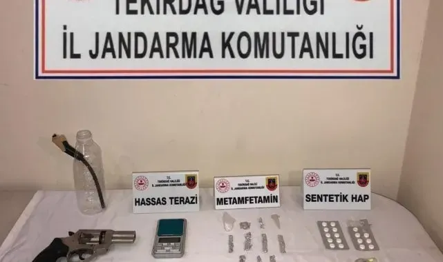 Tekirdağ'daki operasyonlarda çok sayıda uyuşturucu ele geçirildi