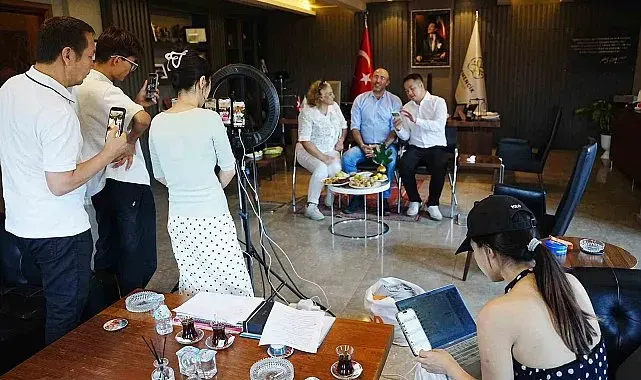 Başkan Zencirci, Çinli tanıtım elçilerini ağırladı
