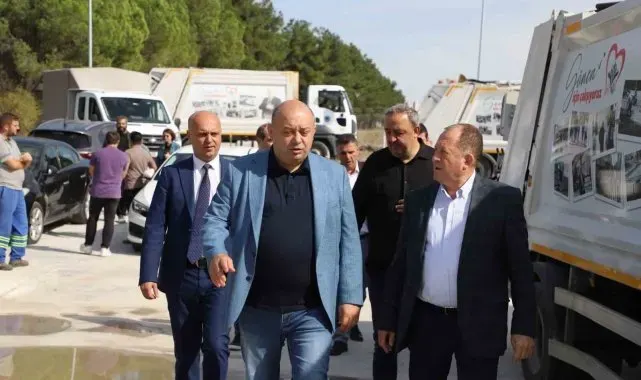 Gönen'de katı atık aktarma istasyonu hizmete girdi