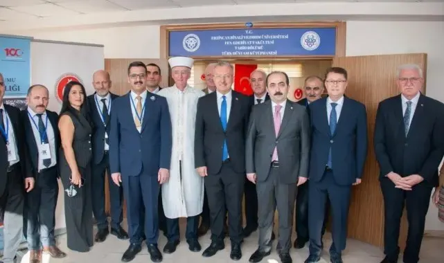 EBYÜ'de Türk Dünyası Kütüphanesi kuruldu