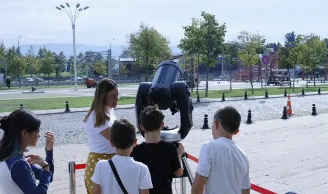 Kocaeli'de Dünya Uzay Haftası kutlandı
