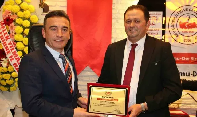 Başkan Dökmeci'ye ödül