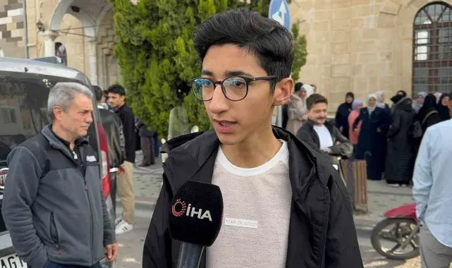 13 yaşında hafız oldu, 16 yaşında da Umre'ye gitti