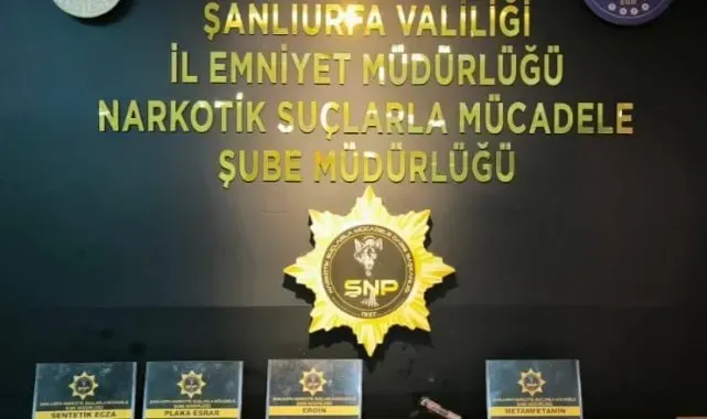 Şanlıurfa'da uyuşturucu operasyonunda 20 gözaltı