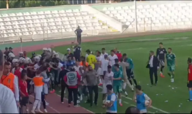Amasya'da sahada gerginlik