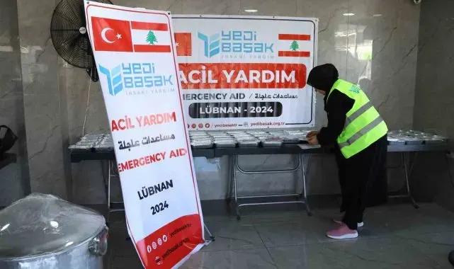 Yedi Başak Lübnan'a acil yardım ulaştırıyor